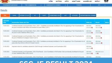 2024 SSC JE Result: Key Highlights and Next Steps for Aspirants