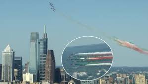 Italian Air Force Touches Down in Philadelphia इटालियन वायु सेना फिलाडेल्फिया